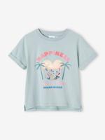 Meisjesshirt Disney Daisy & Minnie® grijsblauw - thumbnail