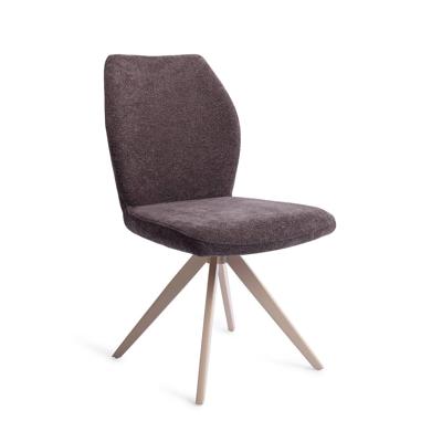 Jesper Home Eetkamerstoel 'Ikata' Draaibaar, Turn Beige, kleur Almost Black