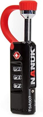 NANUK 900-TSA LOCK NANUK Hangslot TSA Zwart/rood Cijferslot