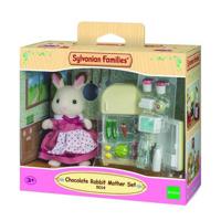 Actiefiguur Sylvanian Families Mom Rabbit Chocolate / Refrigerator - thumbnail
