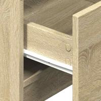 Nachtkastjes 2 st met 2 lades 40x36x50 cm sonoma eikenkleurig - thumbnail