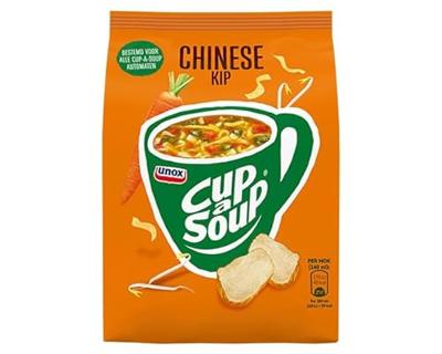 Cup-a-Soup Unox machinezak Chinese kip 140ml | 4 stuks
