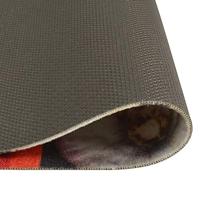 Keukenmat wasbaar wijn- en dinerprint 60x180 cm fluweel - thumbnail