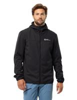 Jack wolfskin Feldberg Hoody Softshell Jas Heren Black L - thumbnail
