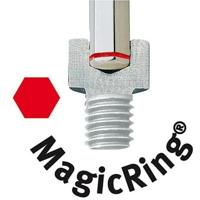 Wiha 369R100F Stiftsleutel Zeskantkogelkop MagicRing met oplichtende kleuren 10.0 mm x 231 mm - 41978 - thumbnail