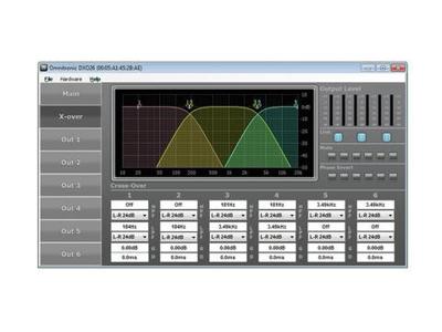 Omnitronic DXO-26E 6-kanaals 19 inch frequentiewissel Met display Omnitronic DXO-26E 6-kanaals 19 inch frequentiewissel Met display