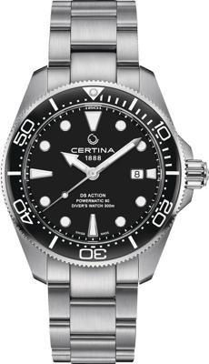 Horlogeband Certina C605020876 / C0326071105100 Roestvrij staal (RVS) Staal 21mm