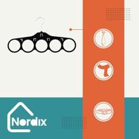 Nordix Riemhanger 3 stuks Zwart Ophanger voor Sjaals en Riemen Orga... - thumbnail