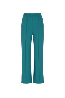 NoNo winter wide leg broek meisjes - groen - Sayla - interlock