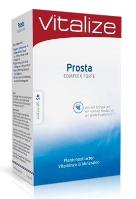 Vitalize Prosta Complex Forte Tabletten 45st Vitalize Prosta Complex Forte Tabletten 45st