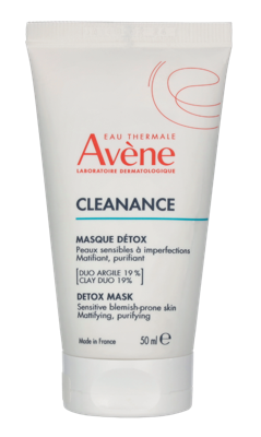 Avène Cleanance Matterend en Zuiverend Detox Masker 50ml