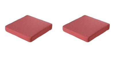 Lounge profi-line outdoor Manchester red 73 cm x 73 cm (2 stuks) Madison - Madison