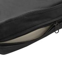 VidaXL Hondenbank 72x45x30 cm pluche donkergrijs - thumbnail