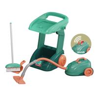 Schoonmaaktrolley met Stofzuiger - thumbnail