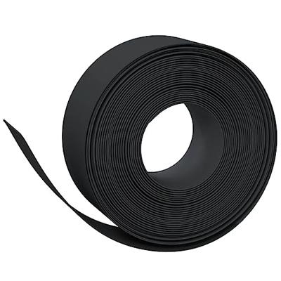 VidaXL Tuinrand 10 m 20 cm polyetheen zwart