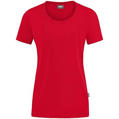 JAKO C6121D T-Shirt Organic Stretch Dames - Rood - 40