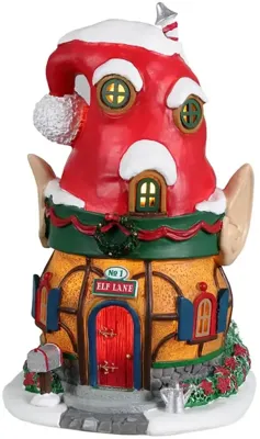 Lemax no. 1 elf lane verlicht kerstdorp tafereel Santa's Wonderland 2022
