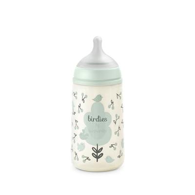 SUAVINEX Birdies Babyfles - SX Pro M Speen - 270 ml - 3 tot 6 maanden - Groen
