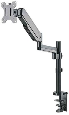 Manhattan 461580 Monitor-tafelbeugel Aantal monteerbare displays: 1 Display(s) 43,2 cm (17) - 81,3 cm (32) Zwart Draaibaar, In hoogte verstelbaar, Kantelbaar, Manhattan 461580 Monitor-tafelbeugel Aantal monteerbare displays: 1 Display(s) 43,2 cm (17) - 81,3 cm (32) Zwart Draaibaar, In hoogte verstelbaar, Kantelbaar,