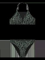 Protest zomer triangel bikini meisjes - groen - Aniston - thumbnail