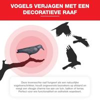 Swissinno raven Nep-raaf tegen duiven Functies: Afschrikking 1 stuk(s) - thumbnail