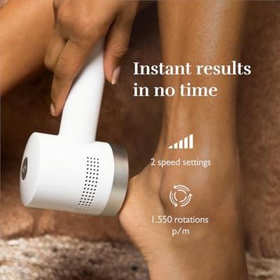 Silk'n Vacupedi Elektrische Eeltverwijderaar met Ingebouwde Zuigkracht en 2 Vijlen Inbegrepen