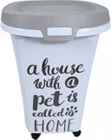 MODERNA VOERCONTAINER TRENDY STORY PET WISDOM 38 LTR 46X37X47,5 CM - thumbnail