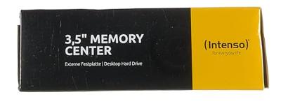 Intenso Memory Center 4 TB Externe harde schijf (3,5 inch) USB-A 3.2 Gen 1 Zwart 6031512 Intenso Memory Center 4 TB Externe harde schijf (3,5 inch) USB-A 3.2 Gen 1 Zwart 6031512