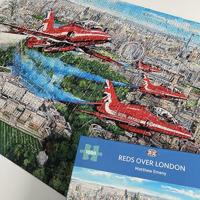 Reds Over London Puzzel 1000 Stukjes - thumbnail