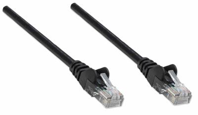 Intellinet 320795 RJ45 Netwerkkabel, patchkabel CAT 5e U/UTP 15.00 m Zwart 1 stuk(s)
