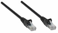 Intellinet 320795 RJ45 Netwerkkabel, patchkabel CAT 5e U/UTP 15.00 m Zwart 1 stuk(s) - thumbnail