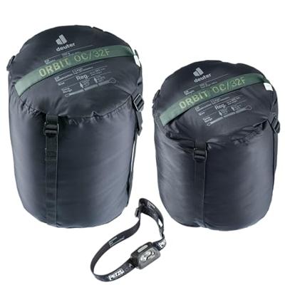Deuter Orbit 0C/32F - synthetische slaapzak 185 cm (Ivy/Ink)