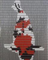 Vliegengordijn Hulzen Koi karper - 90cm x 210cm - thumbnail