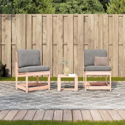 3-delige Loungeset massief douglashout