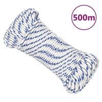 VidaXL Boot touw 3 mm 500 m polypropyleen wit - thumbnail