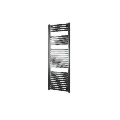 Plieger Roma designradiator horizontaal 1755x600mm 964W zwart grafiet (black graphite) 7252864