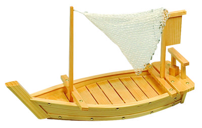 Houten Sushi Boot - Tokyo Design Kitchen - 60 x 23.5cm