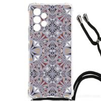 Samsung Galaxy A53 Anti-Shock Hoesje Flower Tiles - thumbnail