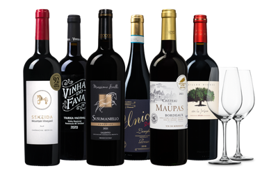 Trouvaille Wijnpakket + Glazen