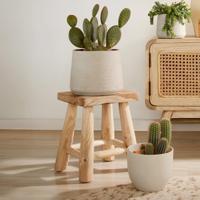 Kave Home Krukje 'Yumbi' Teakhout - thumbnail