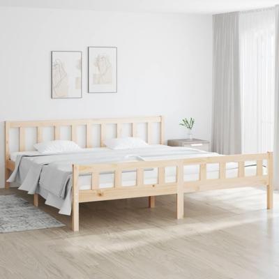 Bedframe massief hout 160x200 cm