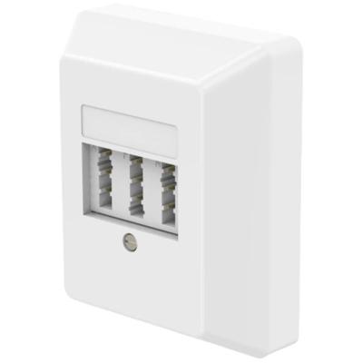 Hama Telefoonaansluitdoos Telefoon Opbouw (op muur) Wit