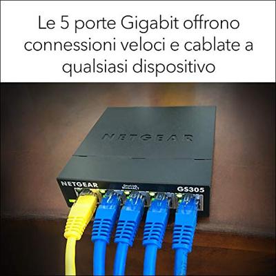 Switch Netgear GS305-300PES 10 Gbps