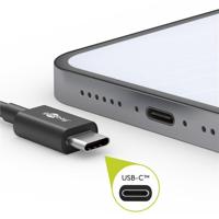 Goobay USB-C laadkabel 1m wit - 9550305 - thumbnail