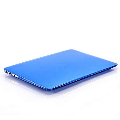 Lunso MacBook Pro 15 inch (2012-2015) cover hoes - case - Glanzend Blauw Lunso MacBook Pro 15 inch (2012-2015) cover hoes - case - Glanzend Blauw