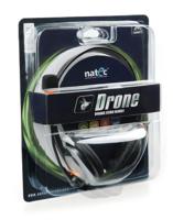 NATEC Drone Headset Bedraad Hoofdband Oproepen/muziek Zwart, Oranje - thumbnail