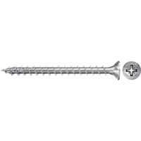 Fischer 670181 Power-Fast II CZF Spaanplaatschroef 4 mm 12 mm Kruiskop Pozidriv Staal Galvanisch verzinkt 300 stuk(s) - thumbnail