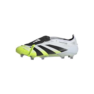 adidas Predator Elite FT Gras Voetbalschoenen (FG) Wit Zwart Neongeel adidas Predator Elite FT Gras Voetbalschoenen (FG) Wit Zwart Neongeel