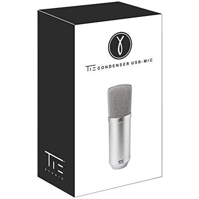 Tie Studio Condenser Mic WH USB-studiomicrofoon Kabelgebonden Incl. shockmount, Incl. kabel Tie Studio Condenser Mic WH USB-studiomicrofoon Kabelgebonden Incl. shockmount, Incl. kabel