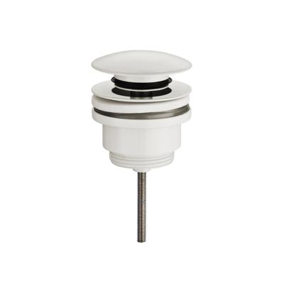 Clickwaste Afvoerplug Wiesbaden Caral 5/4" Glans Wit Clickwaste Afvoerplug Wiesbaden Caral 5/4" Glans Wit